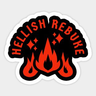 Hellish Rebuke Sticker